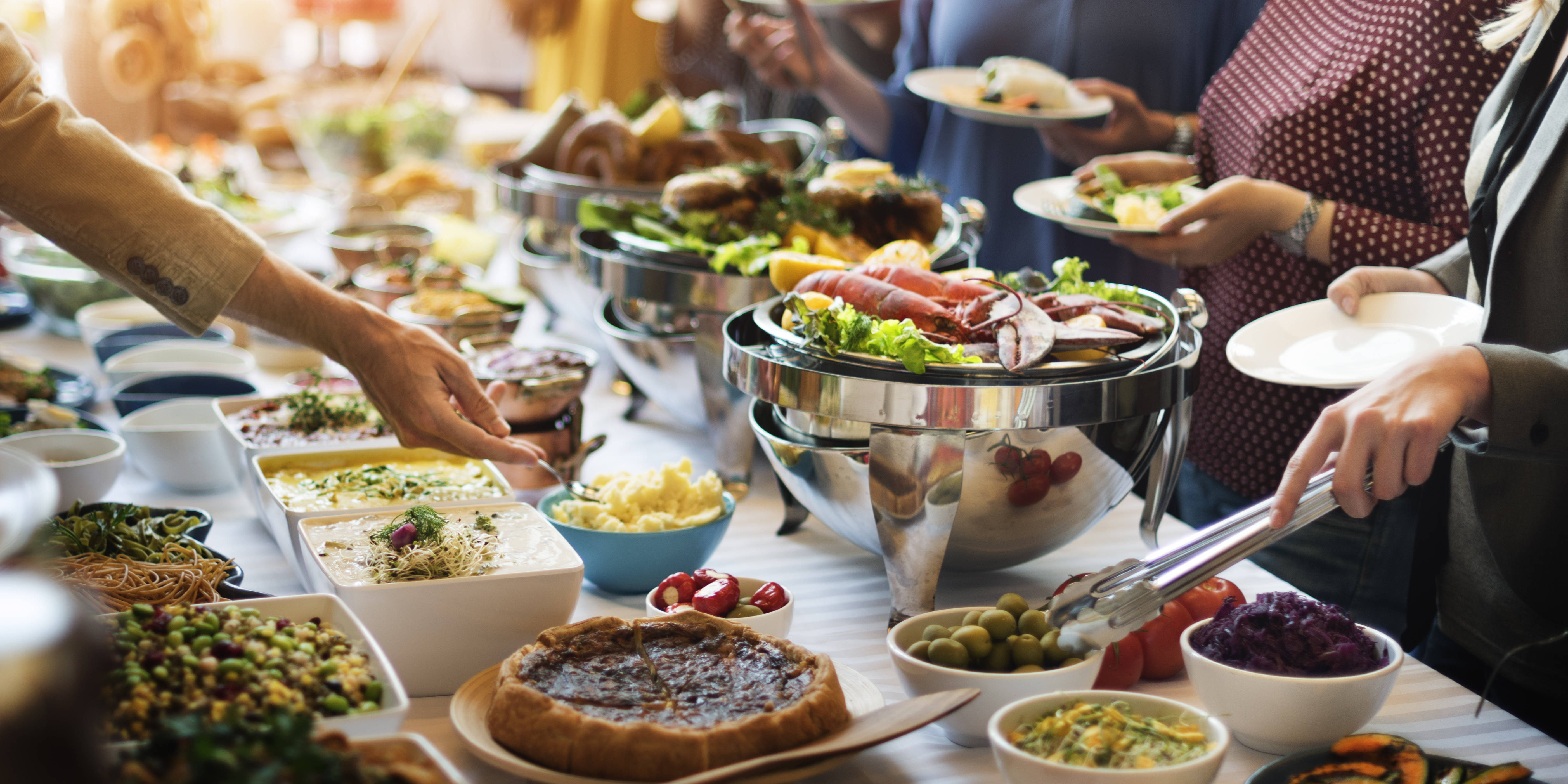 Food to serve at a funeral reception AK Lander